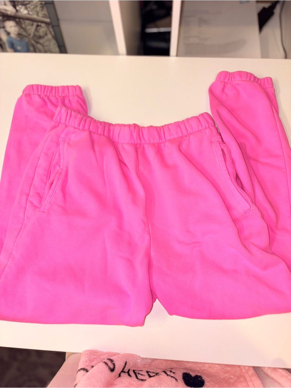 GAP Hot Pink Kids Jogger Sweatpants